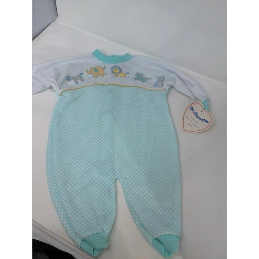 Baby onesie vintage paper tags new with tags see description for sizing 80s